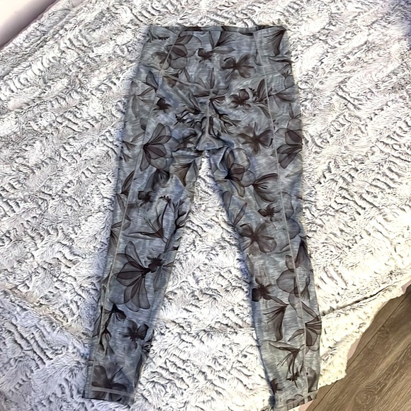 Athleta | Butterfly and Flowers | Leggings - Picture 2 of 2